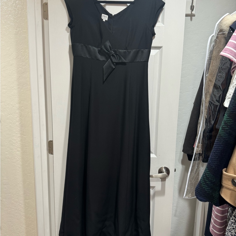 Elegant black Armani dress size 10